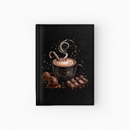Cozy Hot Chocolate with Sweet Treats Hardcover Journal