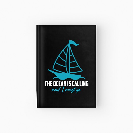 Florida Keys THE OCEAN IS CALLING I MUST GO Hardcover Journal