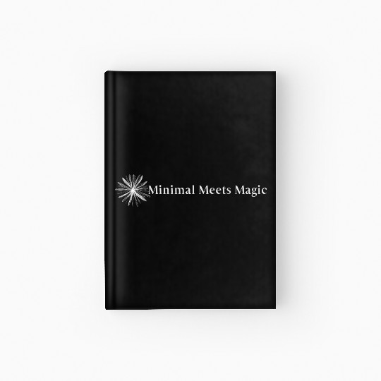 Minimal Meets Magic - Aesthetic Artist Hardcover Journal