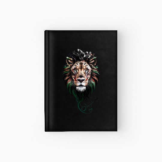 Afghanistan Lion Hardcover Journal