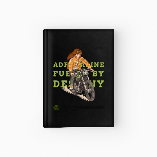 Adrenaline Fueled by Destiny – Anime-Inspired Hardcover Journal