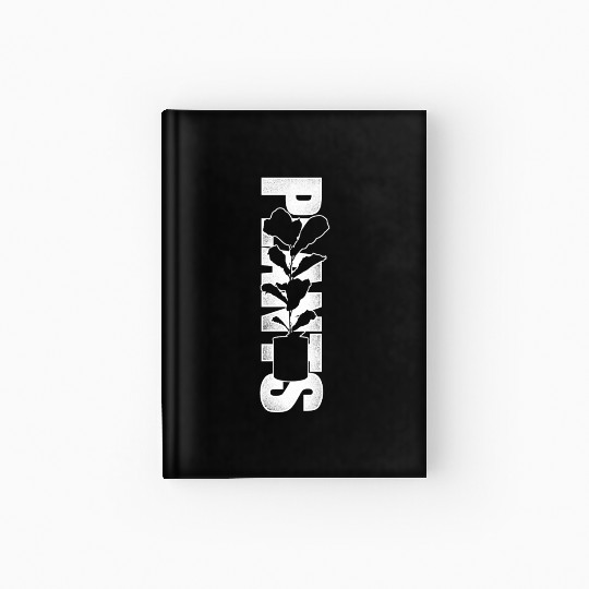 Plant Lover Gardening Plants Hardcover Journal