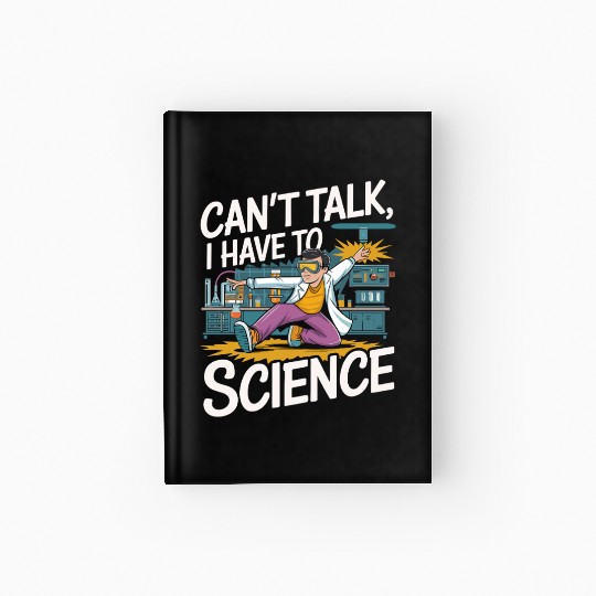 Science Laboratory Laborant Inspiration Hardcover Journal