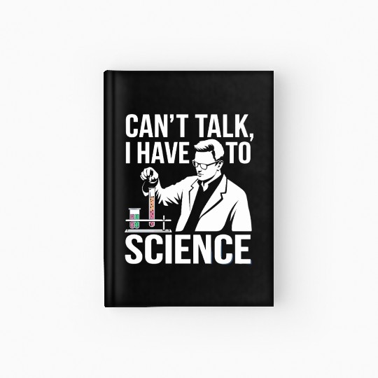 Science Laborant Laboratory Technicus Art Hardcover Journal