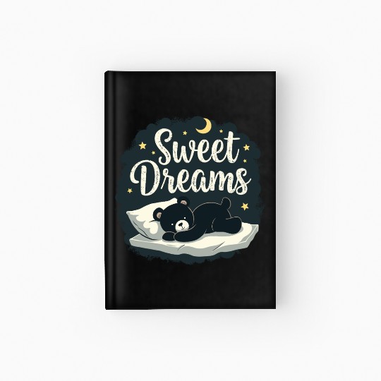 Teddy Bear Sweet Dreams Official Sleep Hardcover Journal