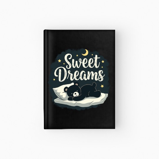 Teddy Bear Sweet Dreams Official Sleep Hardcover Journal