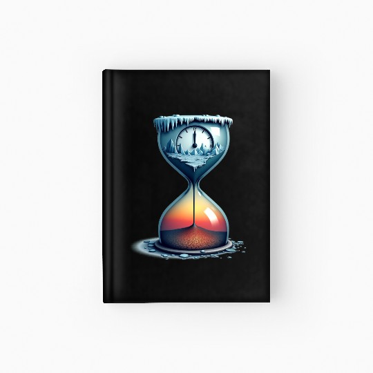 Time is Running Out Hardcover Journal