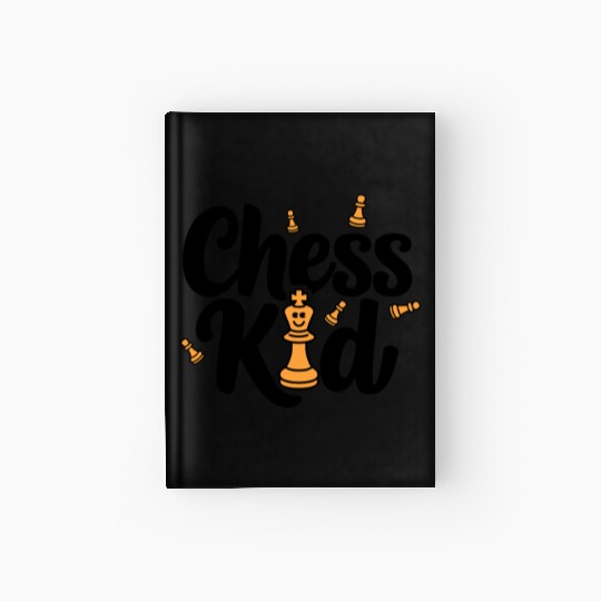 Chess Kid Fun Design for Young Players Who Love Hardcover Journal