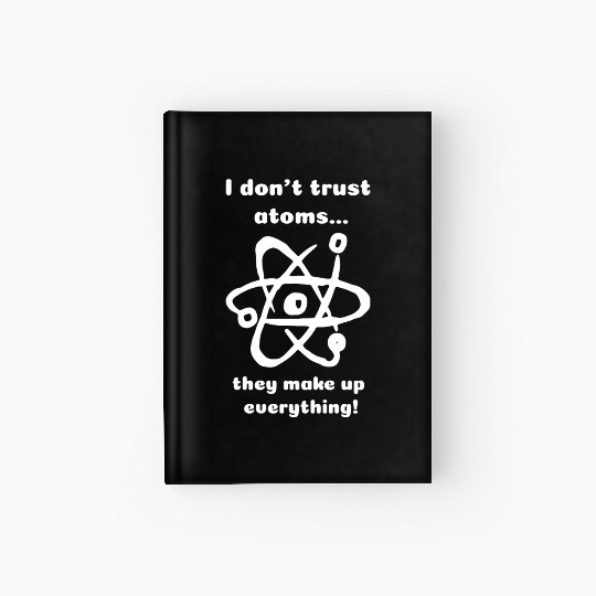 Science puns Hardcover Journal