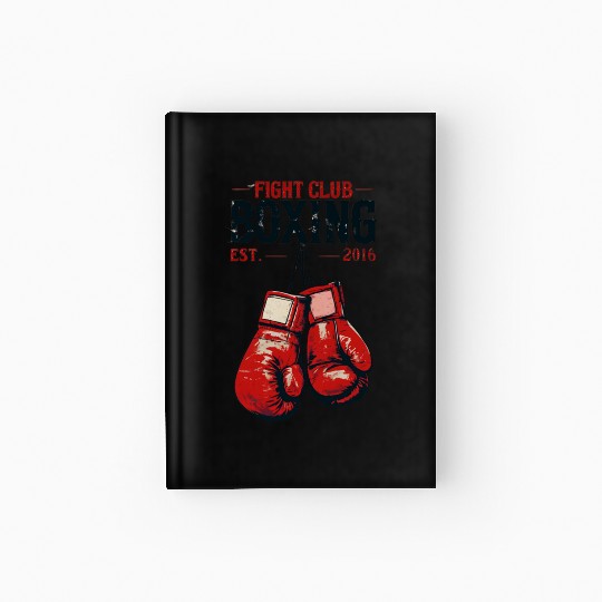 Fight Club Boxing Design Hardcover Journal