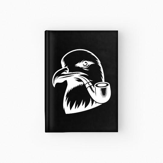 Seagull With Nordic Nautical Charisma Hardcover Journal