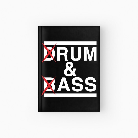 Drum And Bass Hardcover Journal