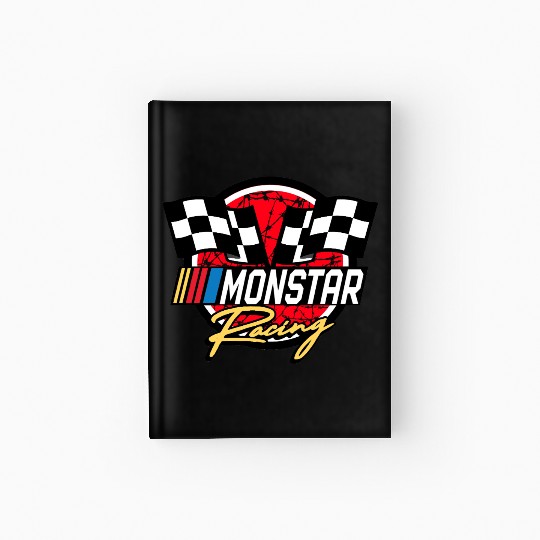 monstar racing barbed wire Hardcover Journal