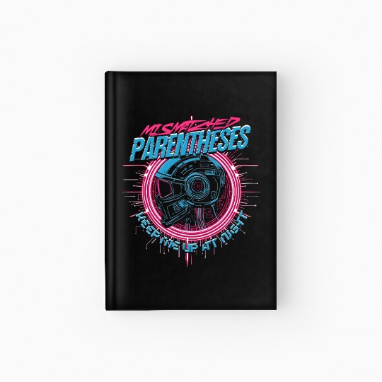 Computer Linguist Mismatched Parentheses Hardcover Journal
