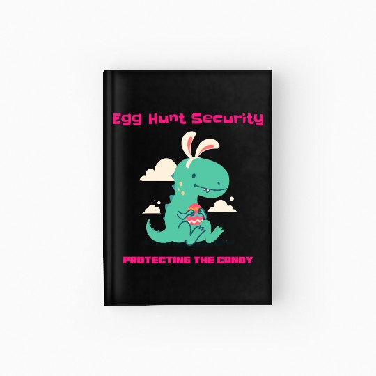 Egg Hunt Securiety Protecting the Candy Hardcover Journal