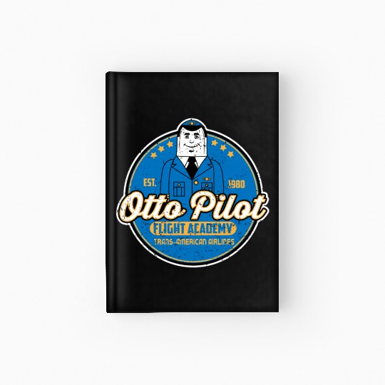 Otto Pilot flight academy Hardcover Journal