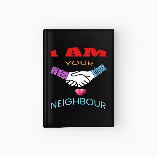 I AM YOUR NEIGHOUR NEW MEXICO AND Arizonna Hardcover Journal