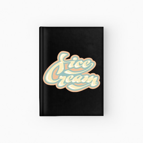 Whimsical Ice Cream Delight Hardcover Journal