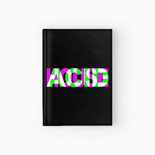 Acid House Techno Raver Hardcover Journal