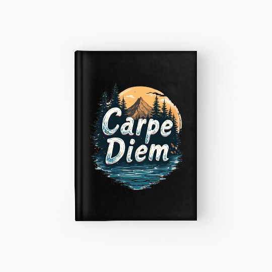 Carpe Diem Adventure Awaits Hardcover Journal