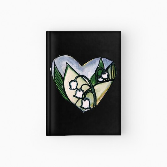 Lily of the Valley Hardcover Journal