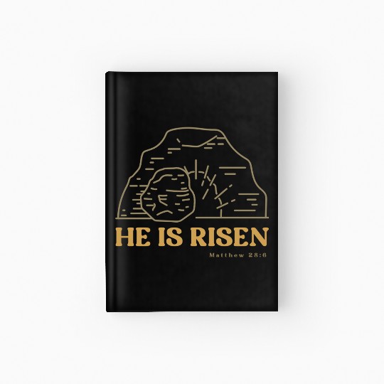 He Is Risen Hardcover Journal