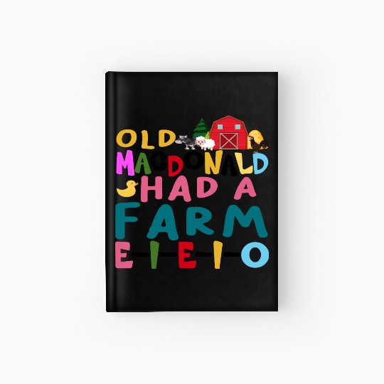 Old MacDonald Had a Farm – Whimsical Nursery Rhyme Hardcover Journal