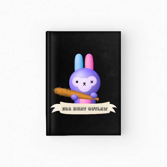 Egg Hunt Outlaw Easter Hardcover Journal