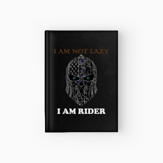 sparta Grunge Gothic Skull Hardcover Journal