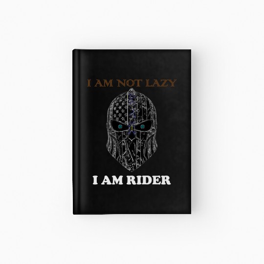 sparta Grunge Gothic Skull Hardcover Journal