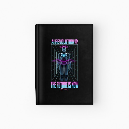 AI REVOLUTION: the future is now Hardcover Journal