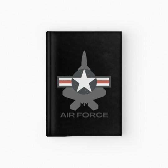F-22 Raptor Patriotic Roundel Hardcover Journal