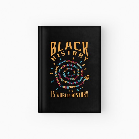 trend black history world history Hardcover Journal pr et ai