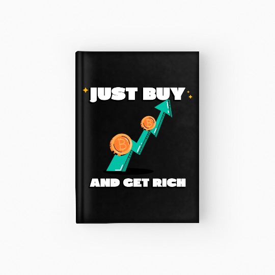 Just Buy Bitcoin Hardcover Journal