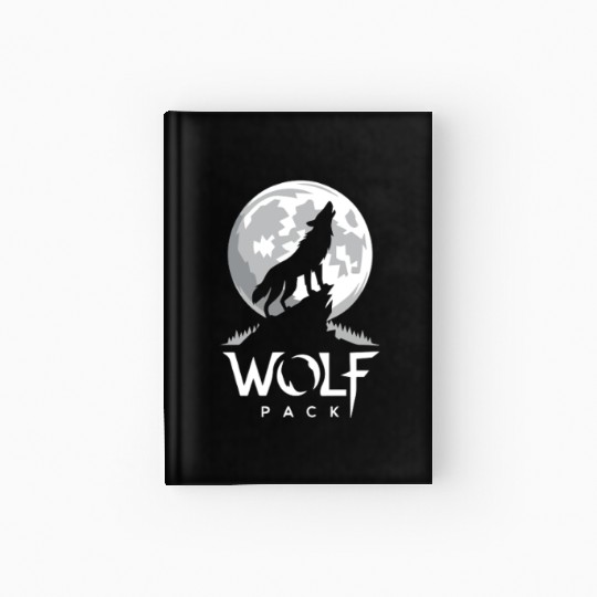 Wolf Pack Moon Howl Hardcover Journal