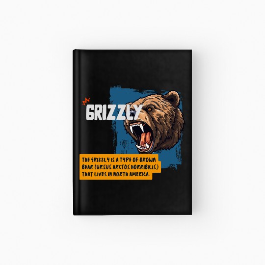 grizzly Hardcover Journal