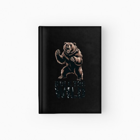 Wild Dominance: Roaring Grizzly Power Hardcover Journal