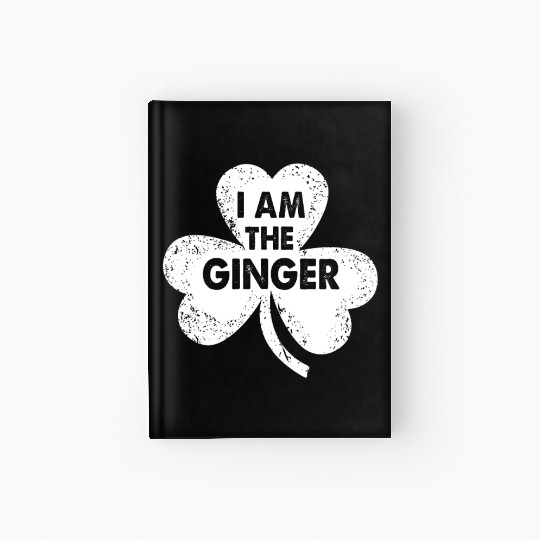 Proud Ginger St. Patrick’s Day Hardcover Journal