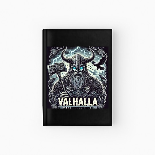 Valhalla Warrior Hardcover Journal