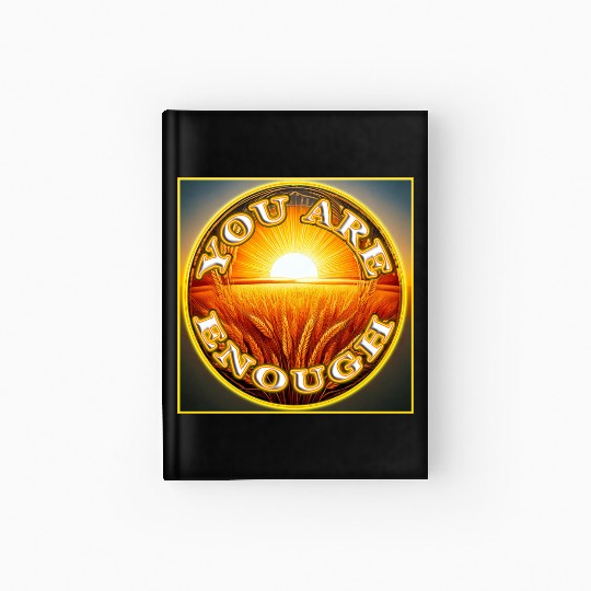 You Are Enough 4 - Let Friends Know They're Enough Hardcover Journal