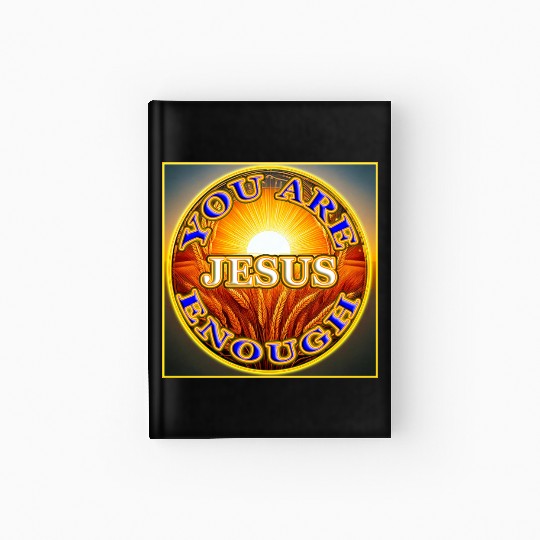 You Are Enough JESUS - 2 - Let Your Friends Know! Hardcover Journal