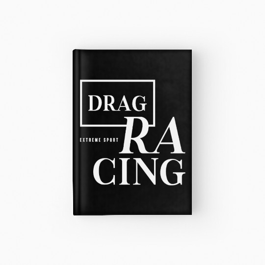 Extreme Sport Drag Racing Hardcover Journal