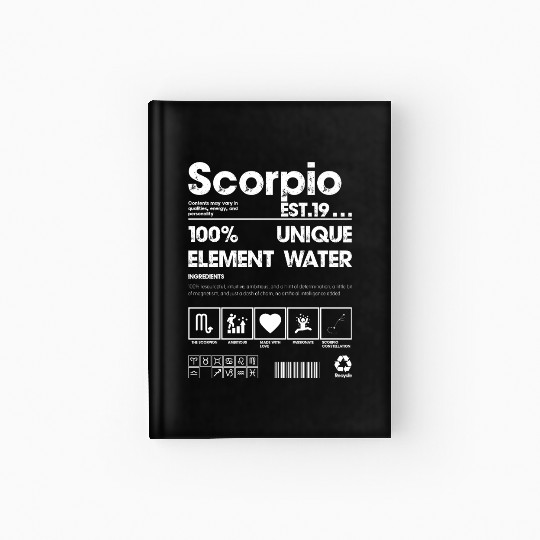 Scorpio 19xx Hardcover Journal