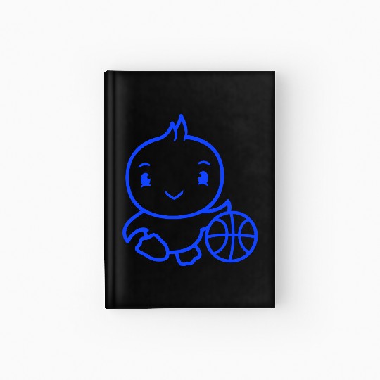 Bird Basketball Play Fun Ball Sport Dribble Hobby Hardcover Journal