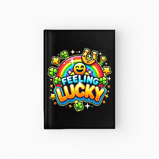 Feeling Lucky - Vibrant Celebration Design Hardcover Journal