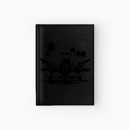 Aircraft Sketch Hardcover Journal