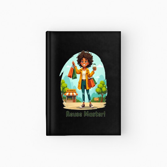 Hardcover Journal - Reuse Master! – Eco-Friendly Lifestyle
