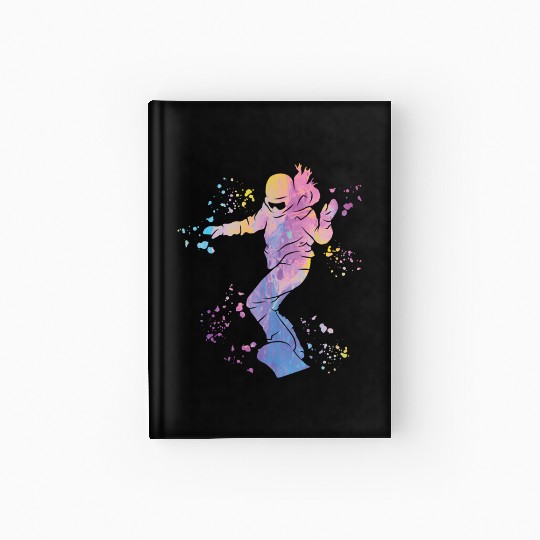 Snowboarder Snowboard Snowboarding Hardcover Journal