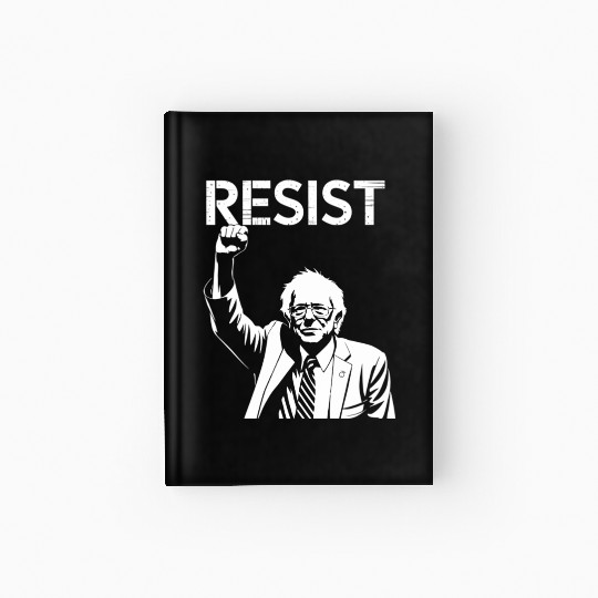 RESIST Bernie Sanders Freedom US National Service Hardcover Journal
