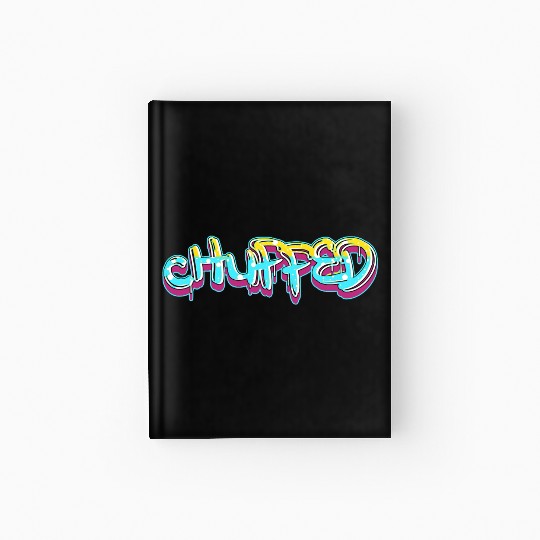 CHUPPED  finish in light blue Hardcover Journal